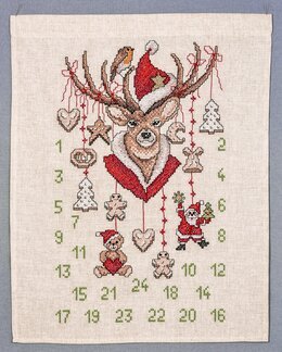 Stickpackung Kalender Rehe - Weberei Hofer KG