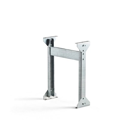 Justerbar stödbock till rullbana, 400 mm