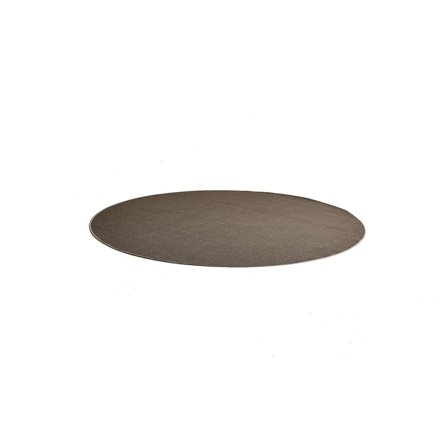 Round rug ALVIN, Ø 3500 mm, light brown