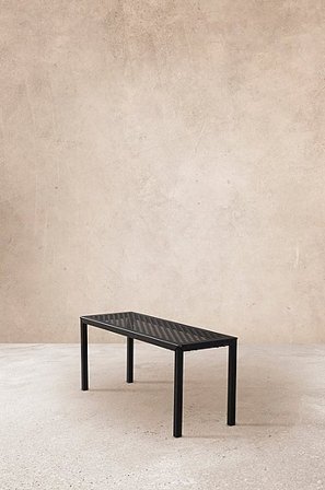 Jotex - Bankje 100 Cm Zwart Zwart - NÄS - Koop Tuinbanken & zitbanken voor buiten bij Jotex