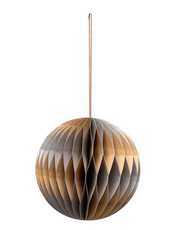 Deko 'Ball' Home Decoration Christmas Decoration Christmas Baubles & Tree Accessories Grå Broste Copenhagen