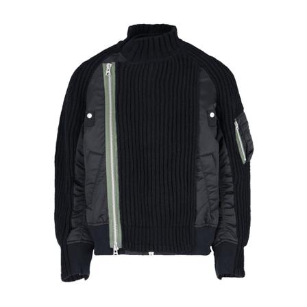 Sacai, Light Jackets Zwart, Heren, Maat:M