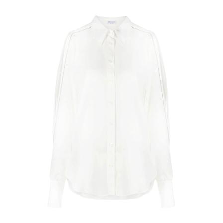 Brunello Cucinelli, Shirts Biały, Kobieta, Rozmiar: L