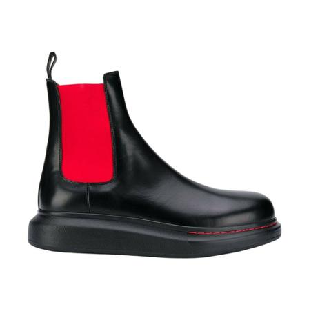 Alexander McQueen, Ankle Boots Czarny, Mężczyzna, Rozmiar: 44 EU