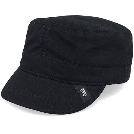 Jaxon & James - Cadet Cap Black Army Army Black Cap - @ Hatstore