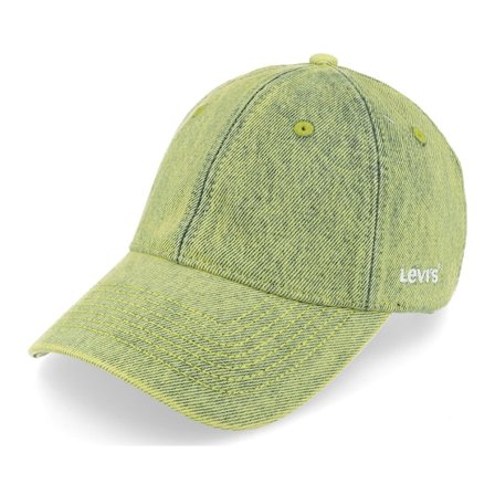 Levi's - Grün Unconstructed Cap - Essential Cap Light Green Dad Cap @ Hatstore