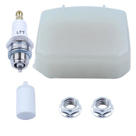 Luftfilter stångmuttrar Bränslefilter kompatibelt med HUSQVARNA 353 350 346XP 340 345 e motorsåg