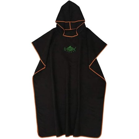 Aikuisten poncho-pyyhe Mikrokuitu Vaihtopyyhe Hupullinen Kaapu Kevyt