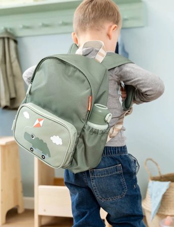 Done by Deer Kids Backpack Playground Green 7,5 L - Green - 27X 16X H 32CM.7.5L