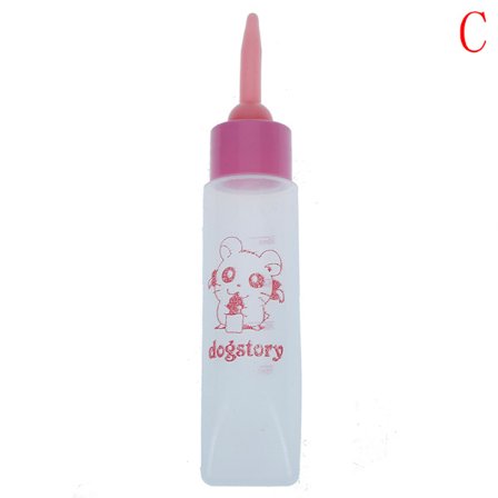 pet mælkeflaske 30ml silikone nippel smådyr fodring hamst