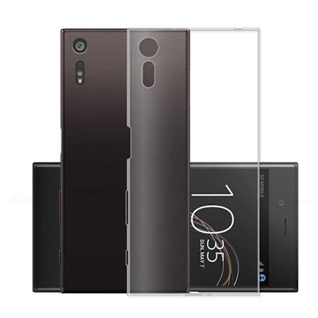 Xperia XZ & XZs Stöttåligt Genomskinligt Skal Simple