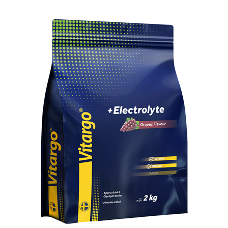 Multivitamin Vitargo Electrolyte 2 kg Vindrue - Bodyman.dk