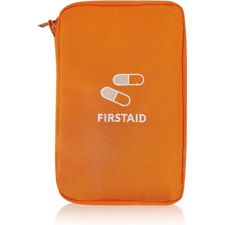1 st mini tomt första hjälpen-kit, orange första hjälpen-kit bärbar medicinsk