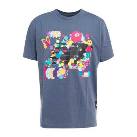 New Balance, T-Shirts Niebieski, Mężczyzna, Rozmiar: S