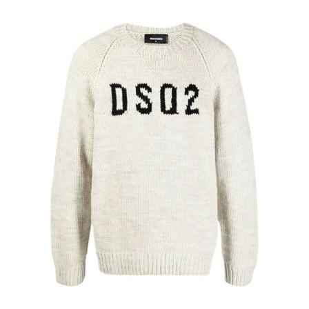 Dsquared2, Sweatshirts Hoodies Beige, Heren, Maat:L