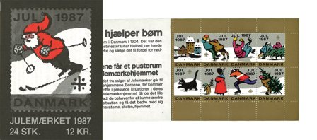 Danmark - Julemærkehæfte 1987