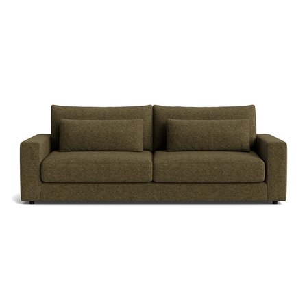 Sevilla 3 personers sofa - Modesto Mørkegrøn - 238x108x85 - Sofa, 3 personers sofa