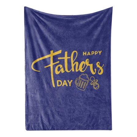 Nap-pledd Polyester for hjemmekontor, hotell, reise, gave til far 80x100cm