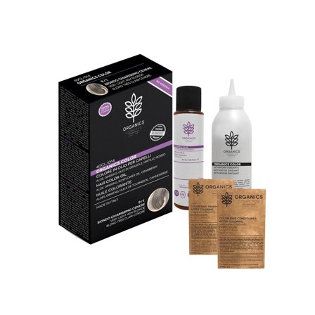 Organics Cosmetics Kit Tinta Per Capelli Organics Color Biondo