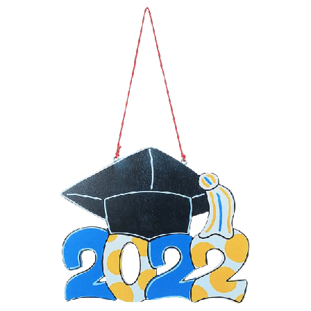 Kotitalouden sisustus Graduaatiojuhlatarvikkeet Graduaatiokuvauskoppi rekvisiitta Graduaatio riippuva kyltti Gradu Assorted Color 30X24.5CM