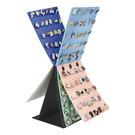 Elegant Formet Filtmerkeholder Grad Roterbar Flerlags Brosjeorganisatorer Hjemmetilbehør Dekorasjonsbruk