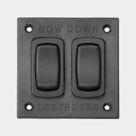 Painel de controle de flaps Lectrotab, para montagem dupla