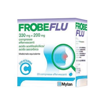 Frobeflu Acido Acetilsalicilico + Vitamina C 20 Compresse