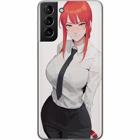 Samsung Galaxy S21+ 5g Skal / Mobilskal - Makima Chainsaw Man