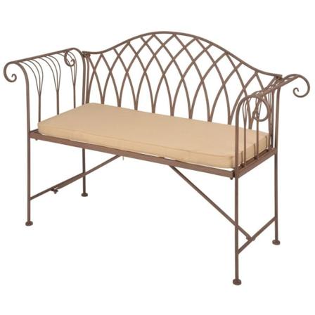 Esschert Design Bänkdyna 98,5x39,5 Cm Beige Mf019 Beige