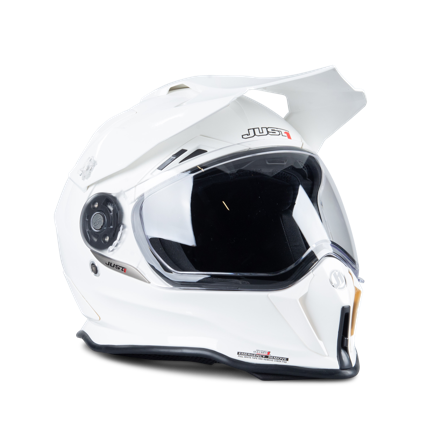 Adventurekypärä Just1 J14 Solid Valkoinen XS