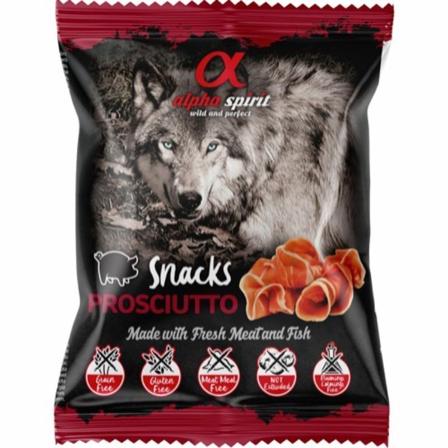 Alpha Spirit Ham Snack 50g, Hund, Hundesnacks, Treningsgodbiter
