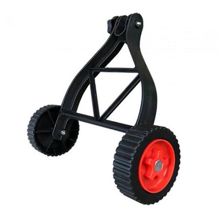 Gress Trimmer Støttehjul Gressklipper Støttehjul Tilbehør Justerbar Vinkel Deler Kanttrimmer Brakett for Luking Trimmer[HK] Svart