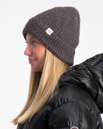 Herschel Boucle Beanie Grå Mössor Unisex - Kids Brand Store