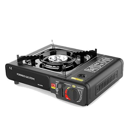 Kassettovn Bærbar Gassbrenner Butanbrenner 2,9 kW Med Piezo-tenning For Utendørs Matlaging Camping Piknik Ryggsekkvandring Grill BY