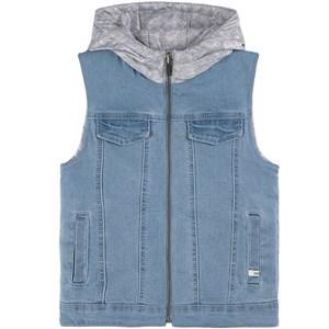Kids - IKKS Blue Reversible Vest 4 Years - Coats and jackets - 4 years - Blue