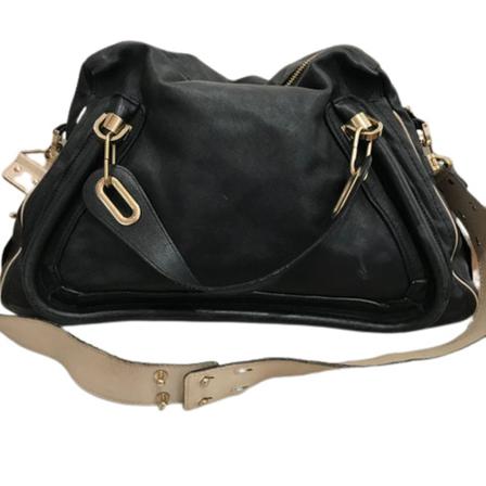 Chloé Pre-owned, SAC Paraty Zwart, Dames, Maat:ONE Size,leer