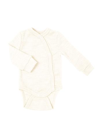 Wrap Body, Merino Wool, Off. White Drop Needle Cream Smallstuff