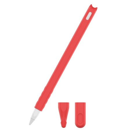 Apple Pencil 2 silikonöverdrag - Röd