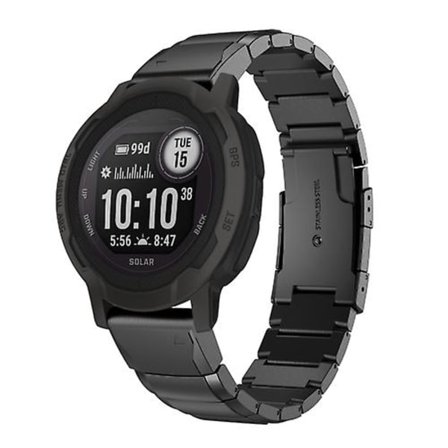 Garmin Instinct 2 22mm Tortoise Shell ruostumattomasta teräksestä valmistetun watch ranneke