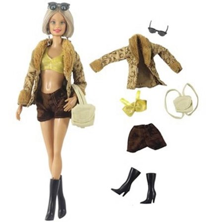 11,5" Dolls Takki Doll Princess -vaatteet 10 10