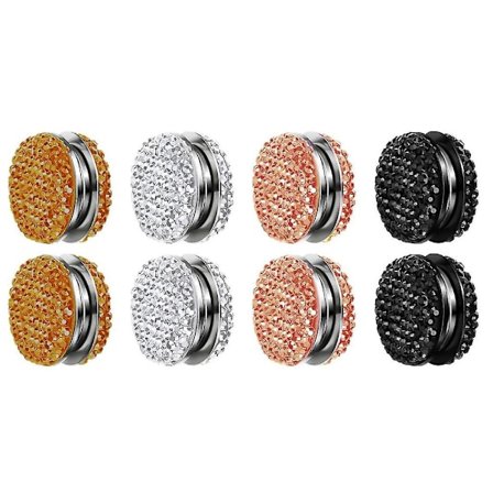 Hijab Pins Crystal Round Hijab Magnets Magnetic Hijab Pins Decorative Pinless Hijab Magnet Multi Us