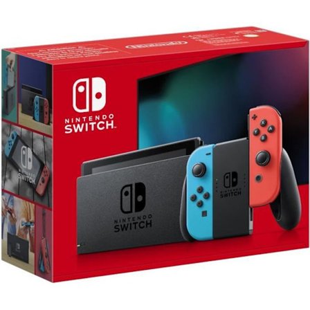 Spelkonsol NINTENDO Switch Neonblå och Neonröd