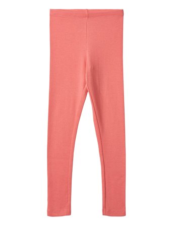 Wheat Rib Leggings Maddy - Coral - 98