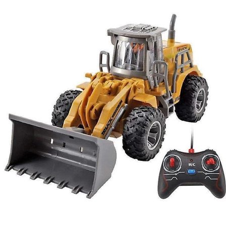 Fjernbetjening Truck Mini Bulldozer 1:32 Plastic Construction Truck