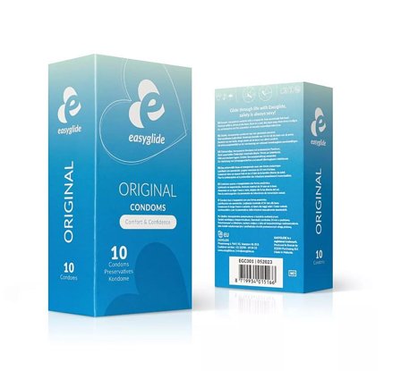 Easyglide Regular Kondomer 10 stk, Mænd, Krop & Helse, Kondomer