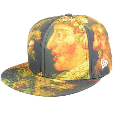 New Era - Multi fitted Keps - Le Louvre Aop 59FIFTY Multi Fitted @ Hatstore