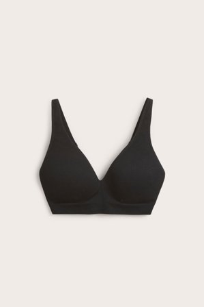 Kappahl | Modelowany stanik bezszwowy Czarne XL | Czarne