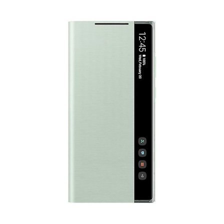 Applicera på Samsung Mirror Smart View Vändfritt cover för Galaxy Note 20 / Note20 Ultra 5g Phone Led Cover S-view Cover Ef-zn985 Mobi