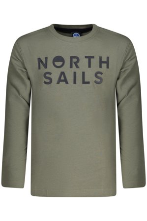 North Sails T-shirt Maniche Lunghe Bambino Verde