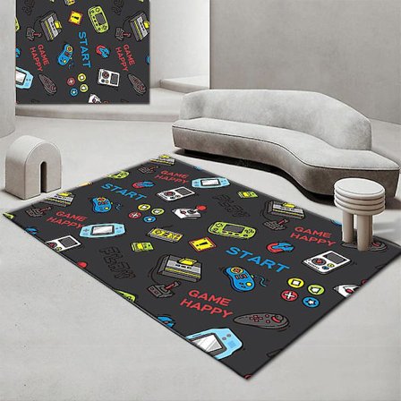 Gamer Controller Tepper - Sklisikker Gulvmatte Dørmatte Hjem
